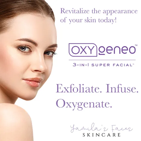 oxygeneo at yamilas faces skin care